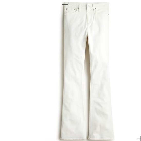 New J Crew Skinny Jeans In White Wash - Picture 2 of 13